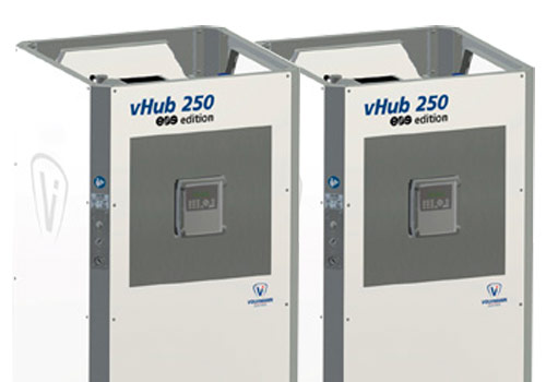 Almacenamiento de polvo de metal vHub Volkmann